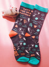 Women's Save The Sea Pandas Socks Funny Orca Save The Whales Killer Whale Novelty Footwear