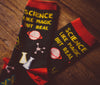 Men's Science Like Magic But Real Socks Funny Nerdy Chemistry Sarcastic Graphic Footwear