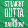 Straight Outta The Rainbow Men's Tshirt