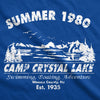 Summer 1980 Camp Crystal Lake Men's Tshirt