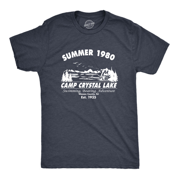 Summer 1980 Camp Crystal Lake Men's Tshirt