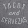 Womens Tacos and Cervezas Funny T shirts Cool Vintage Graphic Tee Cute Saying