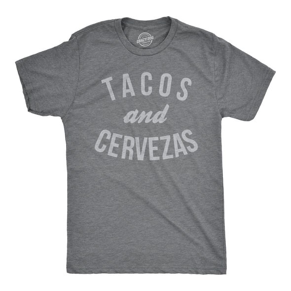 Tacos and Cervezas Men's Tshirt