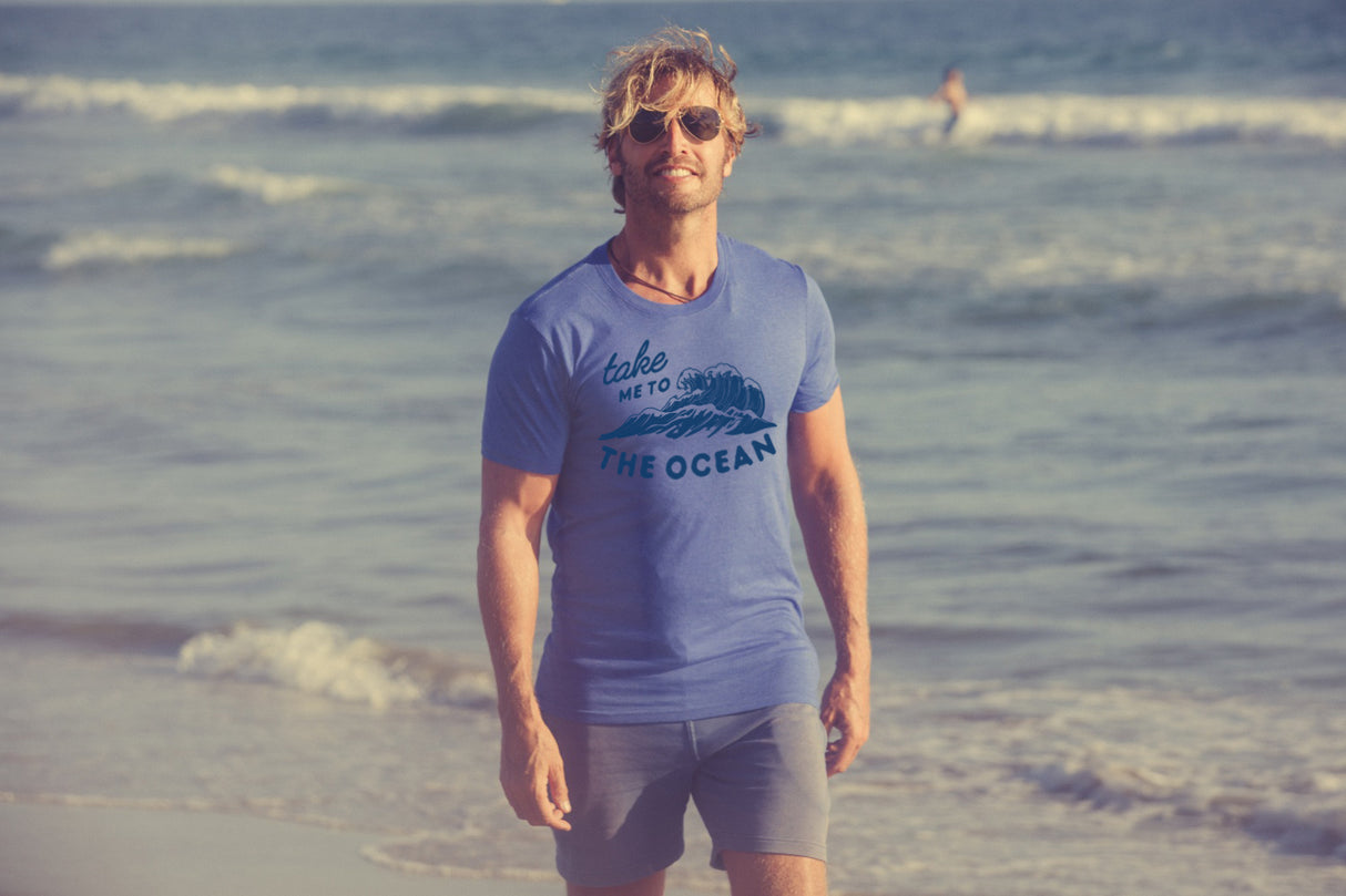 Take Me To The Ocean Men's Tshirt