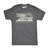 Think Outside No Box Necessary Men's Tshirt