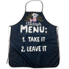 Today's Menu Take It Or Leave It Oven Mitt + Apron