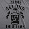 The Tree Isn’t The Only Thing Getting Lit This Year Men's Tshirt