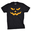 Triangle Nose Pumpkin Face Halloween Men's Tshirt