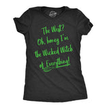 Womens Im The Wicked Witch Of Everything Tshirt Funny Halloween Tee For Ladies