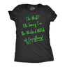 Womens Im The Wicked Witch Of Everything Tshirt Funny Halloween Tee For Ladies