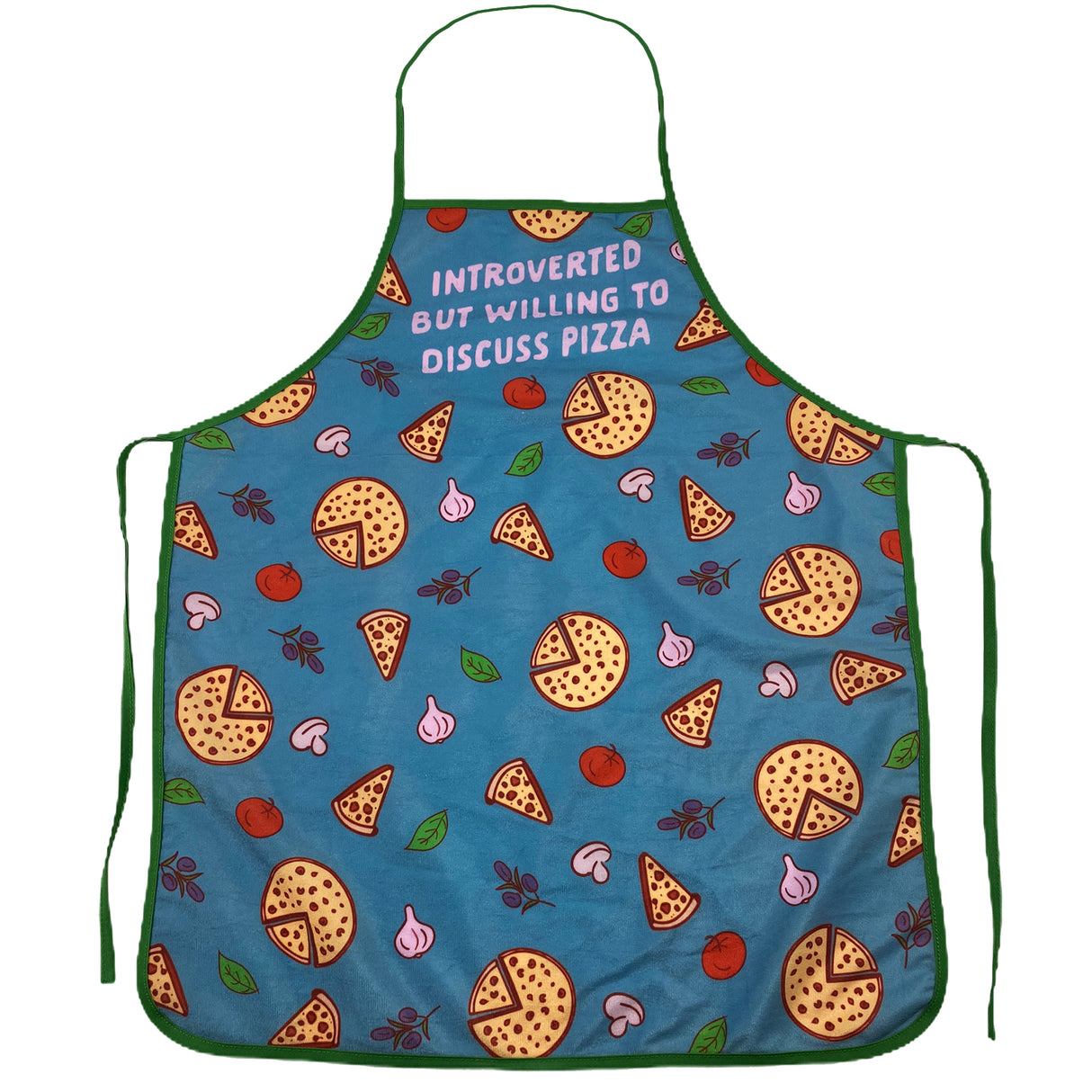 Introverted But Willing To Discuss Pizza Oven Mitt + Apron