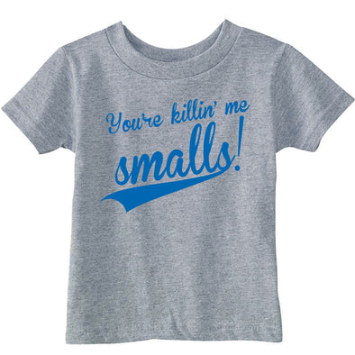 Toddler You're Killing Me Smalls Funny Vintage Baseball Graphic T shirt for Kids